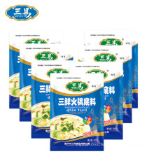 High Quality And Low Price Three Fresh Soup Flavor Halal Hot Pot Soup Base For Hotpot Halal Food Seasonings